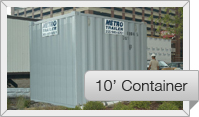 10 foot container